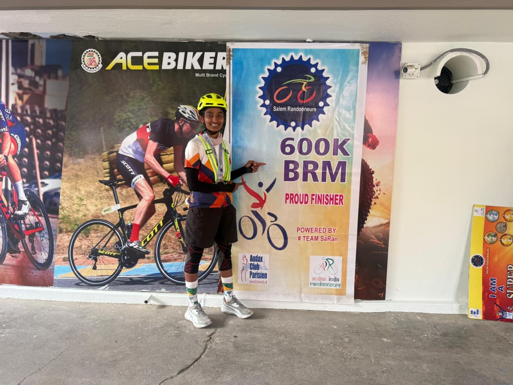 First Female Super Randonneur in Tirupur District